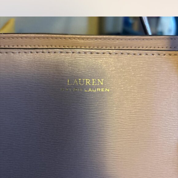 PASTEL LIGHT PINK RALPH LAURENTOTE BAG - Picture 3 of 6